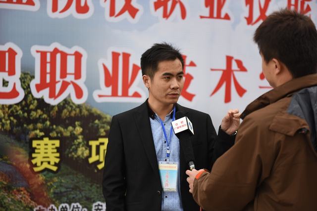 大赛合作企业北京新大陆时代教育有限公司相关负责人赛前接受记者采访